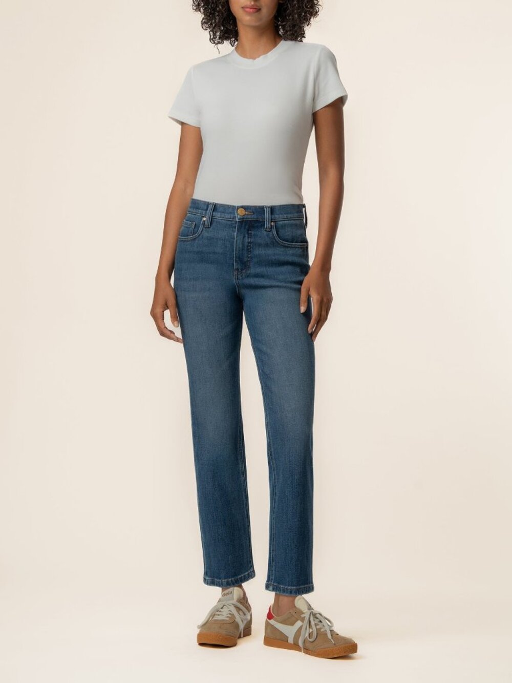 Blair High Rise Straight Leg in Razor Wash Blair High Rise Straight Leg in Razor